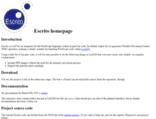 Tablet Screenshot of escrito.luatex.org